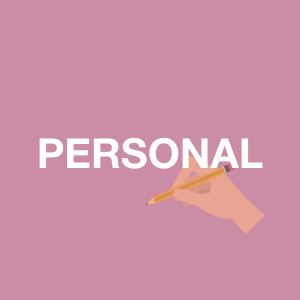 Personal-business-change A writing hand representing the personal in business change