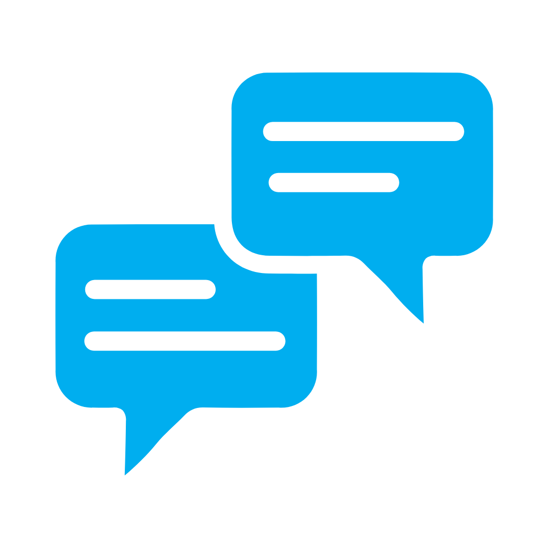 viva-engage-features illustrated chat bubbles
