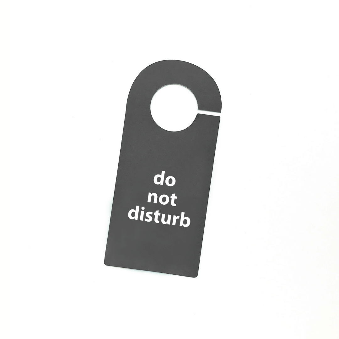 DND 'do not disturb'