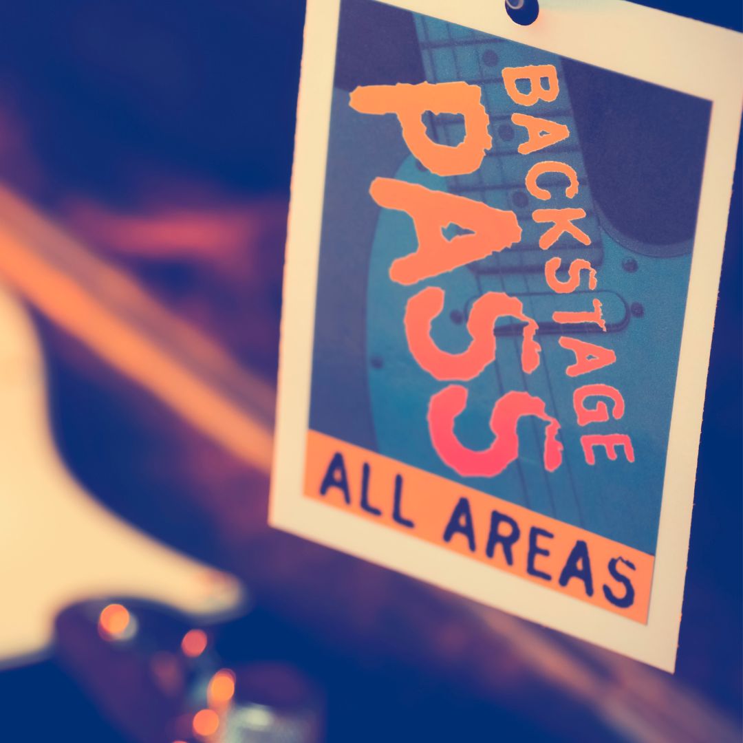 digital-fluency-understanding Close up of a backstage pass